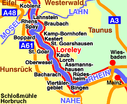 Rhine Map,  WHO, 1997
